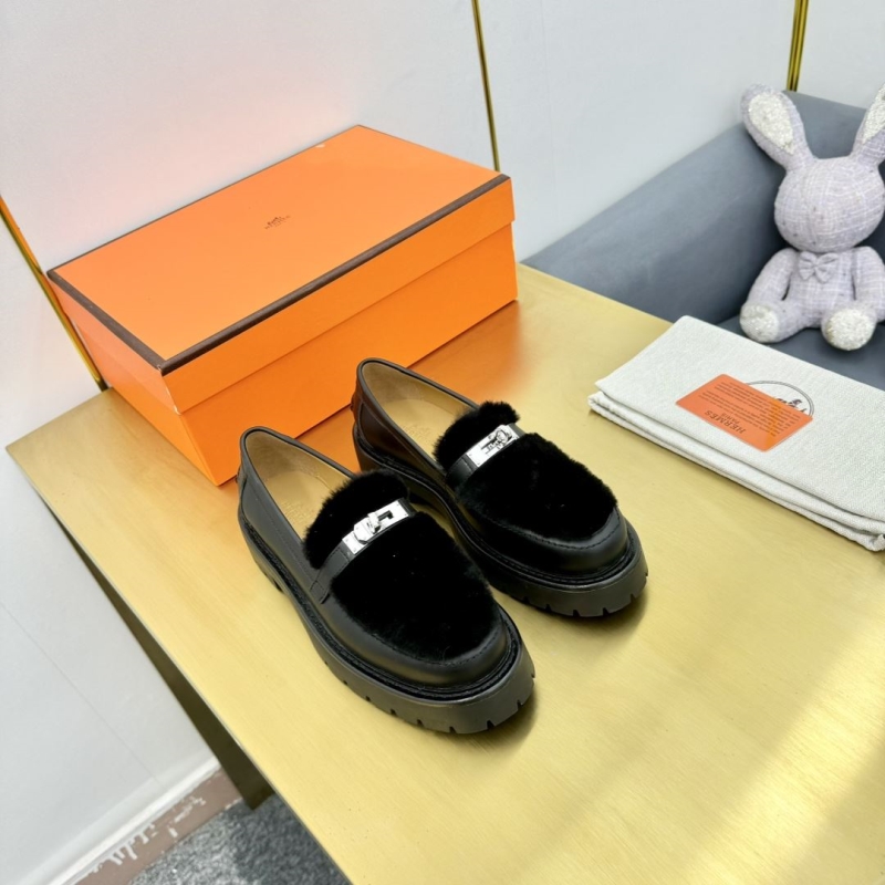 Hermes Leather Shoes